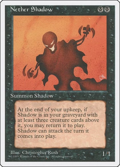 Nether Shadow, Fourth Edition #1858
