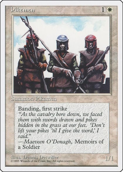 Pikemen, Fourth Edition #1877