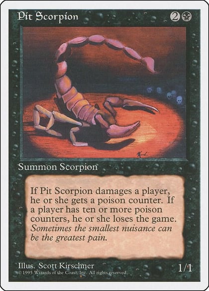 Pit Scorpion, Fourth Edition #1879