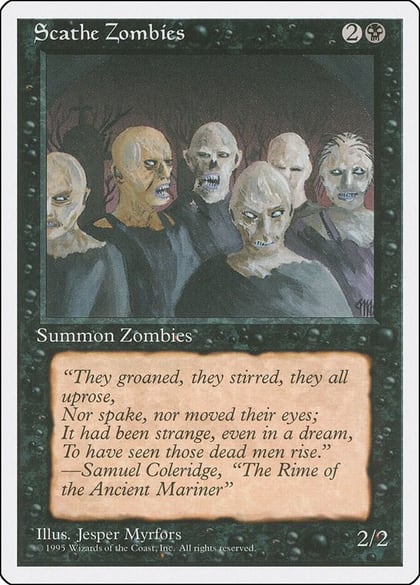Scathe Zombies, Fourth Edition #1910