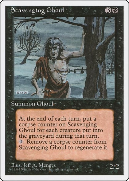 Scavenging Ghoul, Fourth Edition #1911