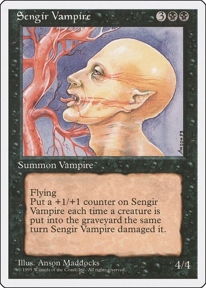 Sengir Vampire, Fourth Edition #1916