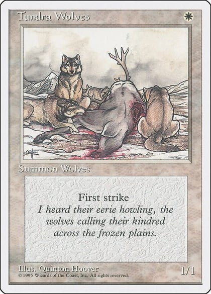 Tundra Wolves, Fourth Edition #1963