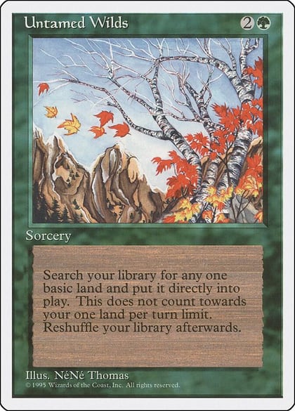 Untamed Wilds, Fourth Edition #1970