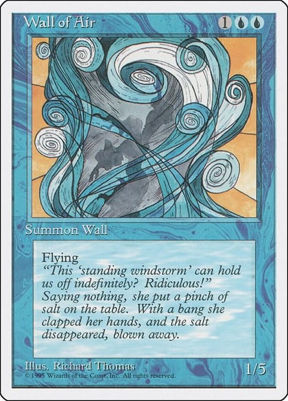 Wall of Air, Fourth Edition #1978