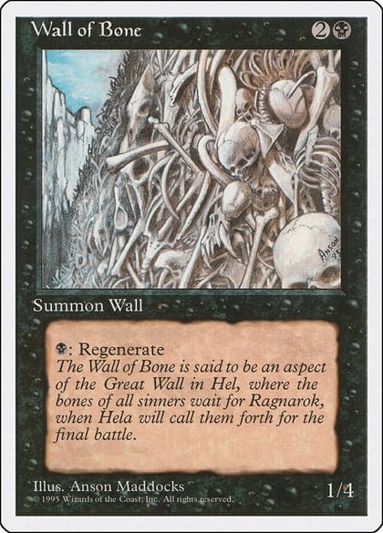 Wall of Bone, Fourth Edition #1979