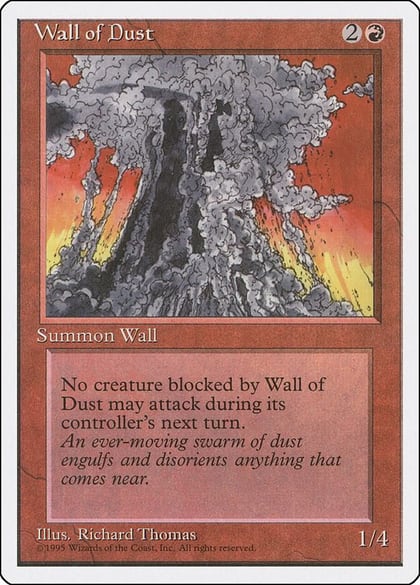 Wall of Dust, Fourth Edition #1981