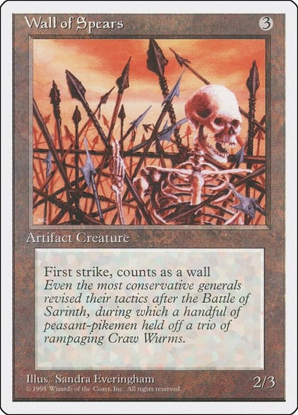 Wall of Spears, Fourth Edition #1984