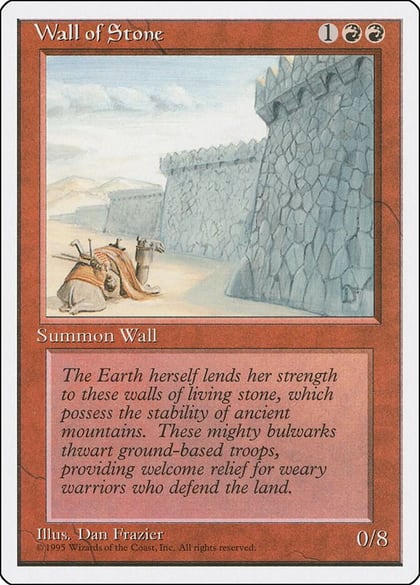 Wall of Stone, Fourth Edition #1985
