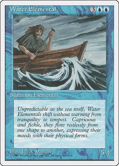 Water Elemental, Fourth Edition #1992
