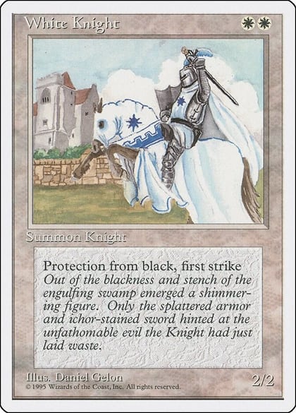 White Knight, Fourth Edition #1996