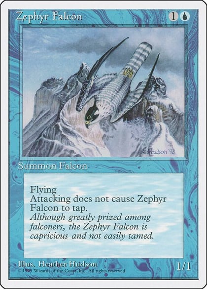 Zephyr Falcon, Fourth Edition #2009
