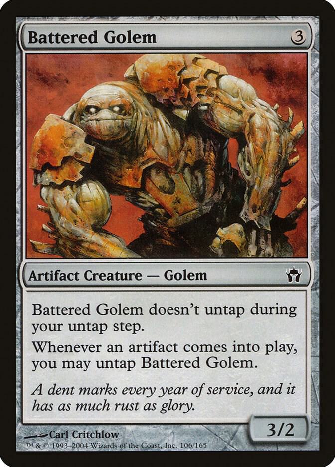 Battered Golem, Fifth Dawn 106