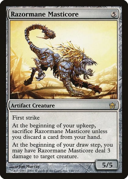Razormane Masticore, Fifth Dawn 146