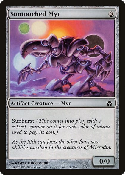 Suntouched Myr, Fifth Dawn 160