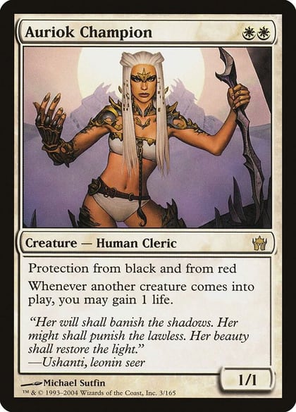 Auriok Champion, Fifth Dawn 3
