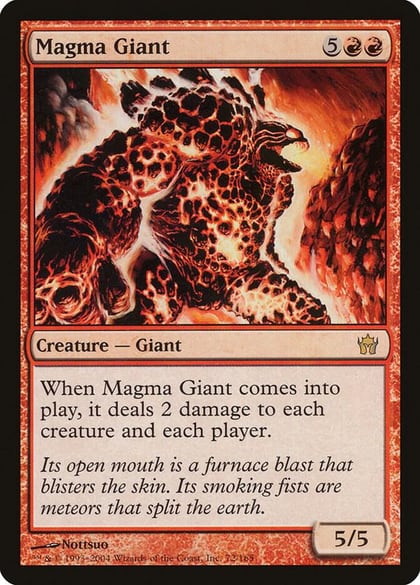 Magma Giant, Fifth Dawn 72
