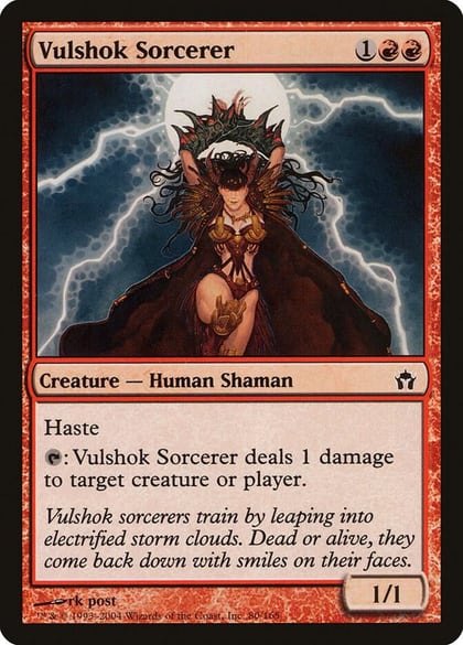 Vulshok Sorcerer, Fifth Dawn 80