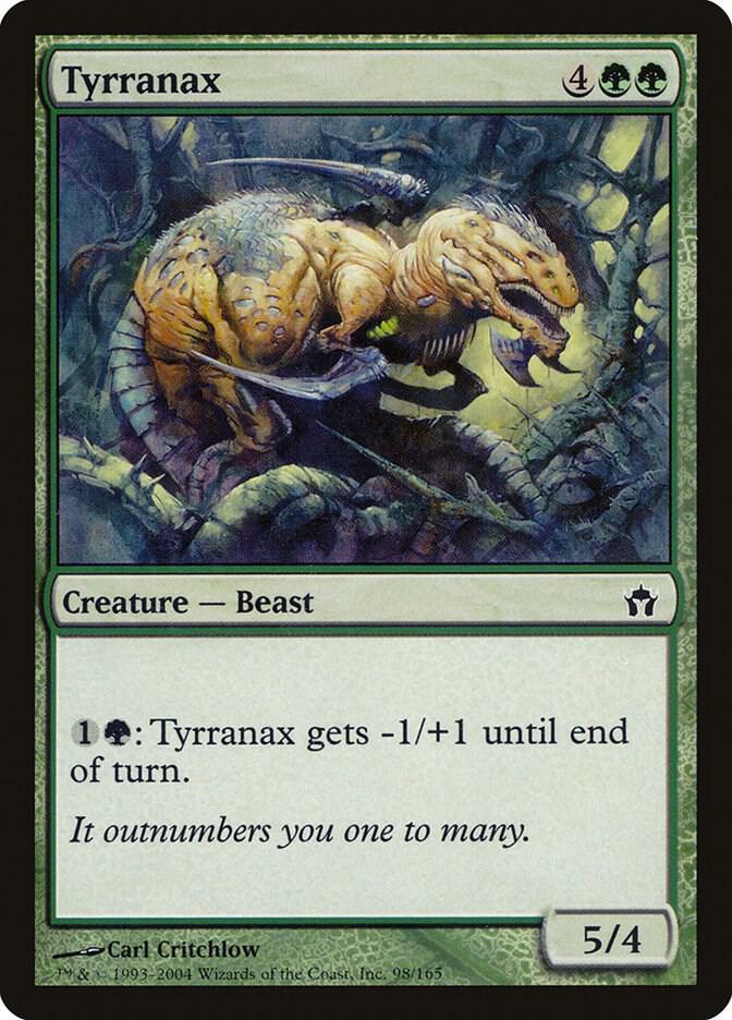 Tyrranax, Fifth Dawn 98