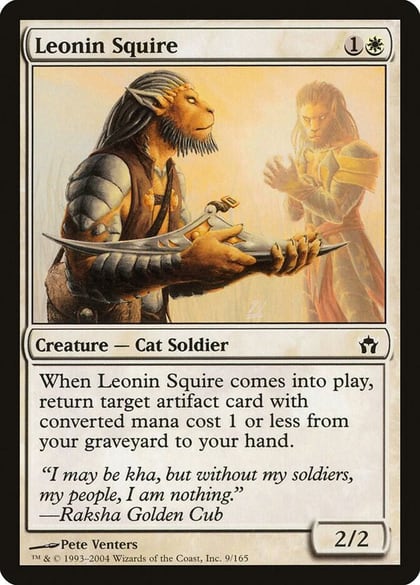 Leonin Squire, Fifth Dawn 9