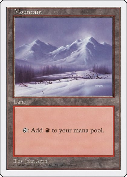 Mountain (442), Fifth Edition 442