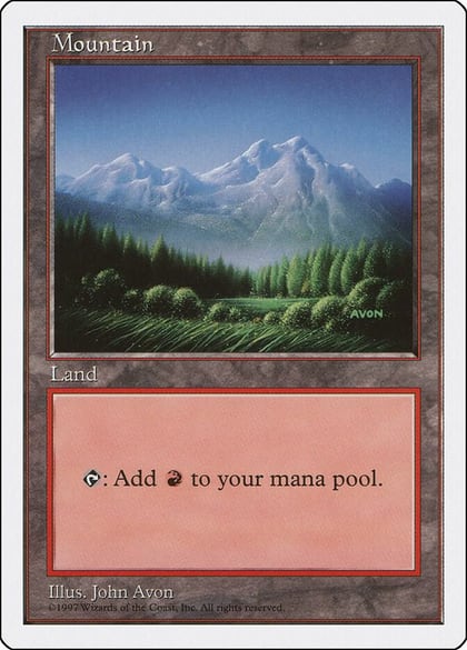 Mountain (443), Fifth Edition 443