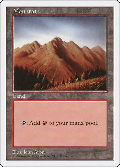 Mountain (444), Fifth Edition 444