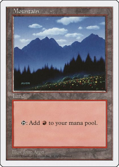 Mountain (445), Fifth Edition 445