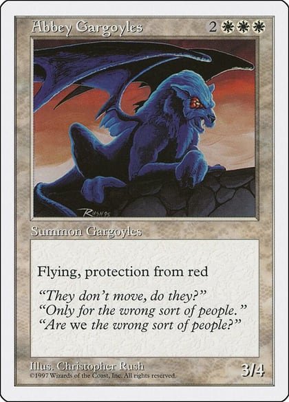 Abbey Gargoyles, Fifth Edition #2011
