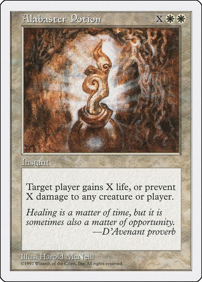 Alabaster Potion, Fifth Edition #2016