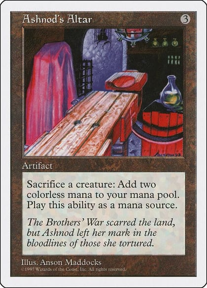 Ashnod's Altar, Fifth Edition #2030