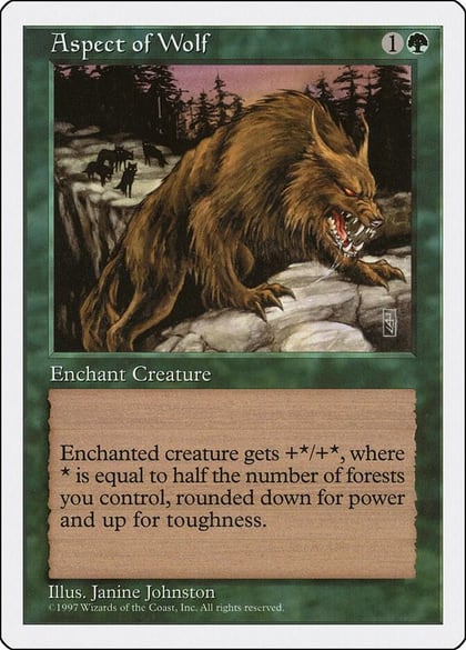 Aspect of Wolf, Fifth Edition #2032