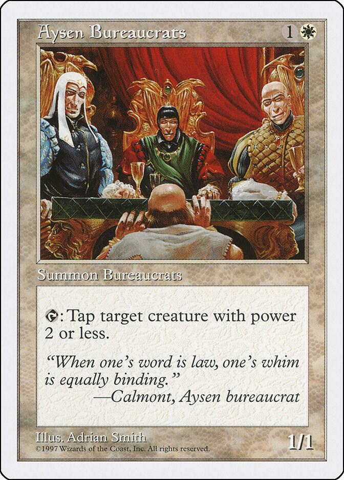Aysen Bureaucrats, Fifth Edition #2035
