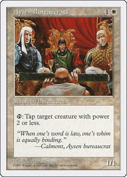 Aysen Bureaucrats, Fifth Edition #2035