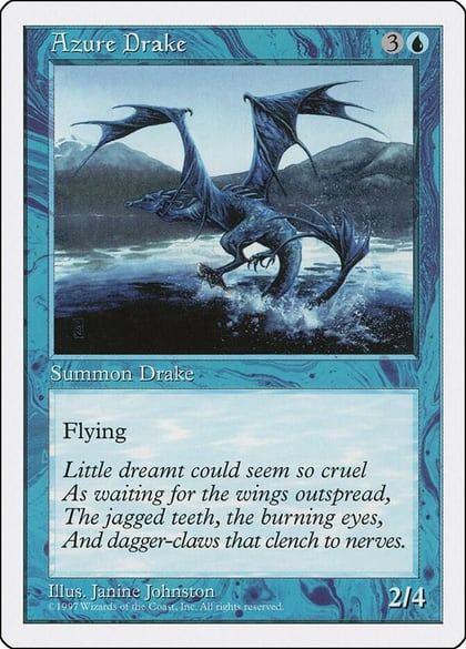 Azure Drake, Fifth Edition #2036