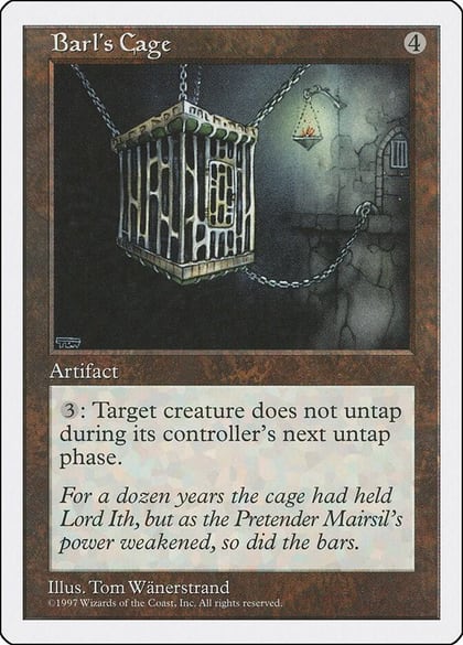 Barl's Cage, Fifth Edition #2040