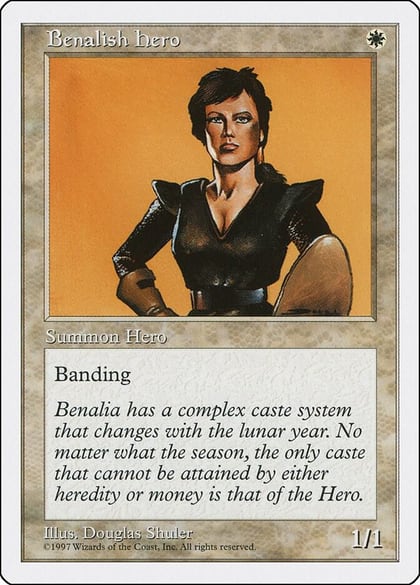 Benalish Hero, Fifth Edition #2042