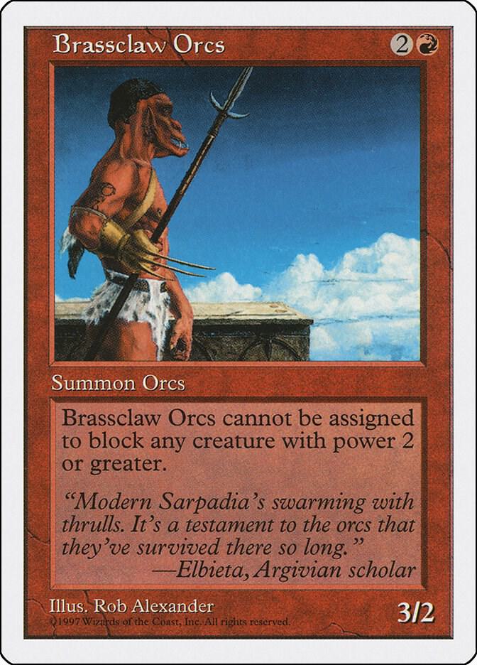 Brassclaw Orcs, Fifth Edition #2059