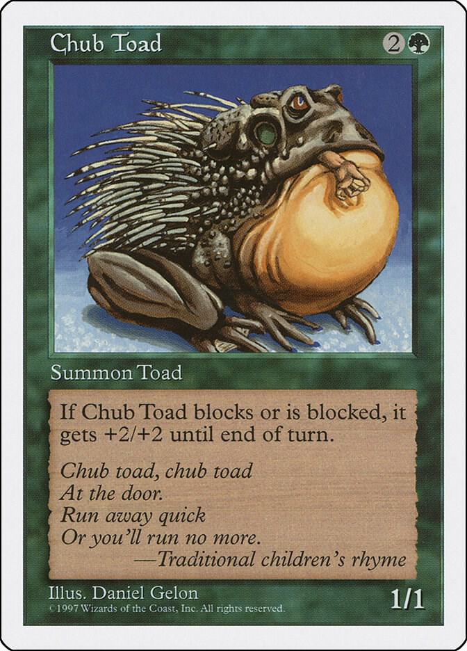 Chub Toad, Fifth Edition #2070