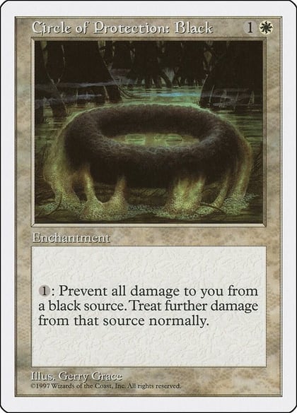 Circle of Protection: Black, Fifth Edition #2072