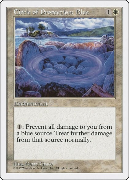 Circle of Protection: Blue, Fifth Edition #2073