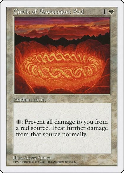 Circle of Protection: Red, Fifth Edition #2075