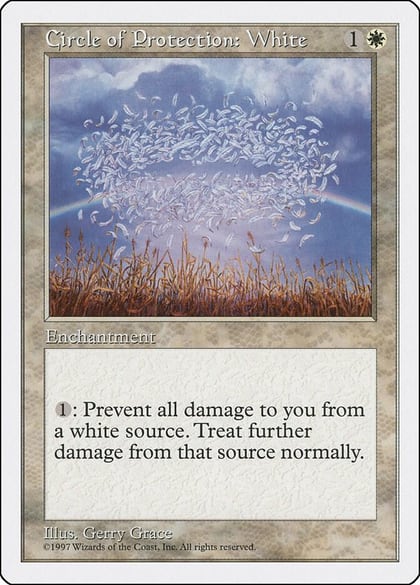 Circle of Protection: White, Fifth Edition #2076