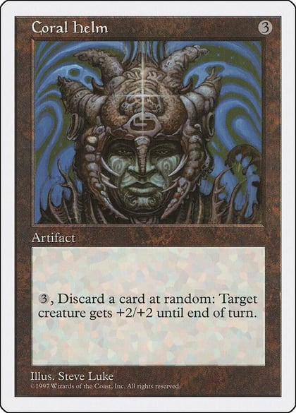 Coral Helm, Fifth Edition #2085