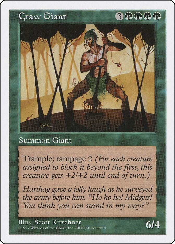 Craw Giant, Fifth Edition #2087
