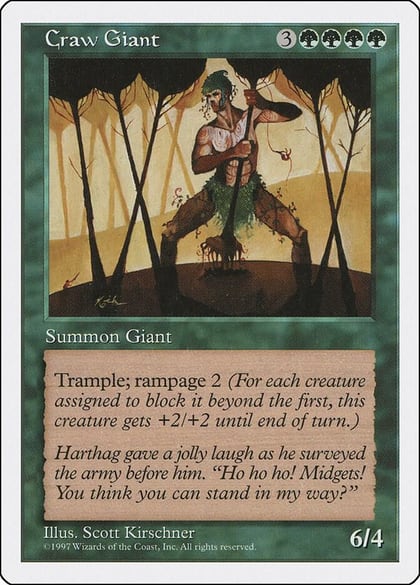 Craw Giant, Fifth Edition #2087