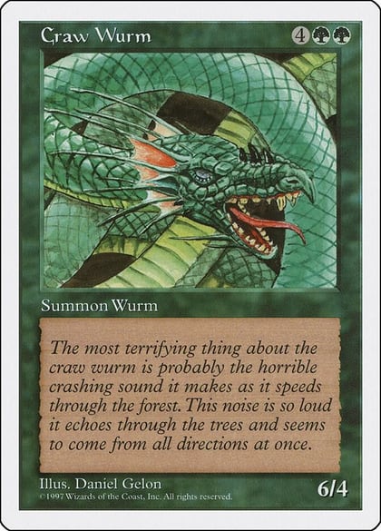 Craw Wurm, Fifth Edition #2088