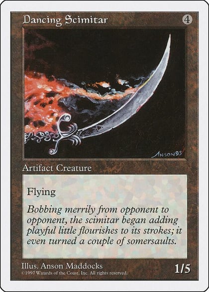 Dancing Scimitar, Fifth Edition #2096