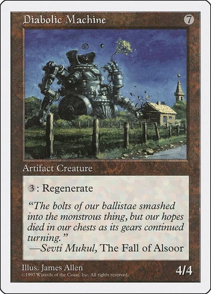 Diabolic Machine, Fifth Edition #2107