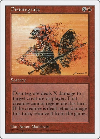 Disintegrate, Fifth Edition #2110